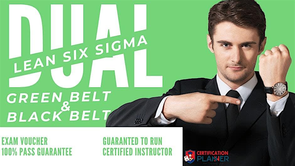 Combo Sigma Green & Black Exam Prep In-Person Course in Indianapolis, IN