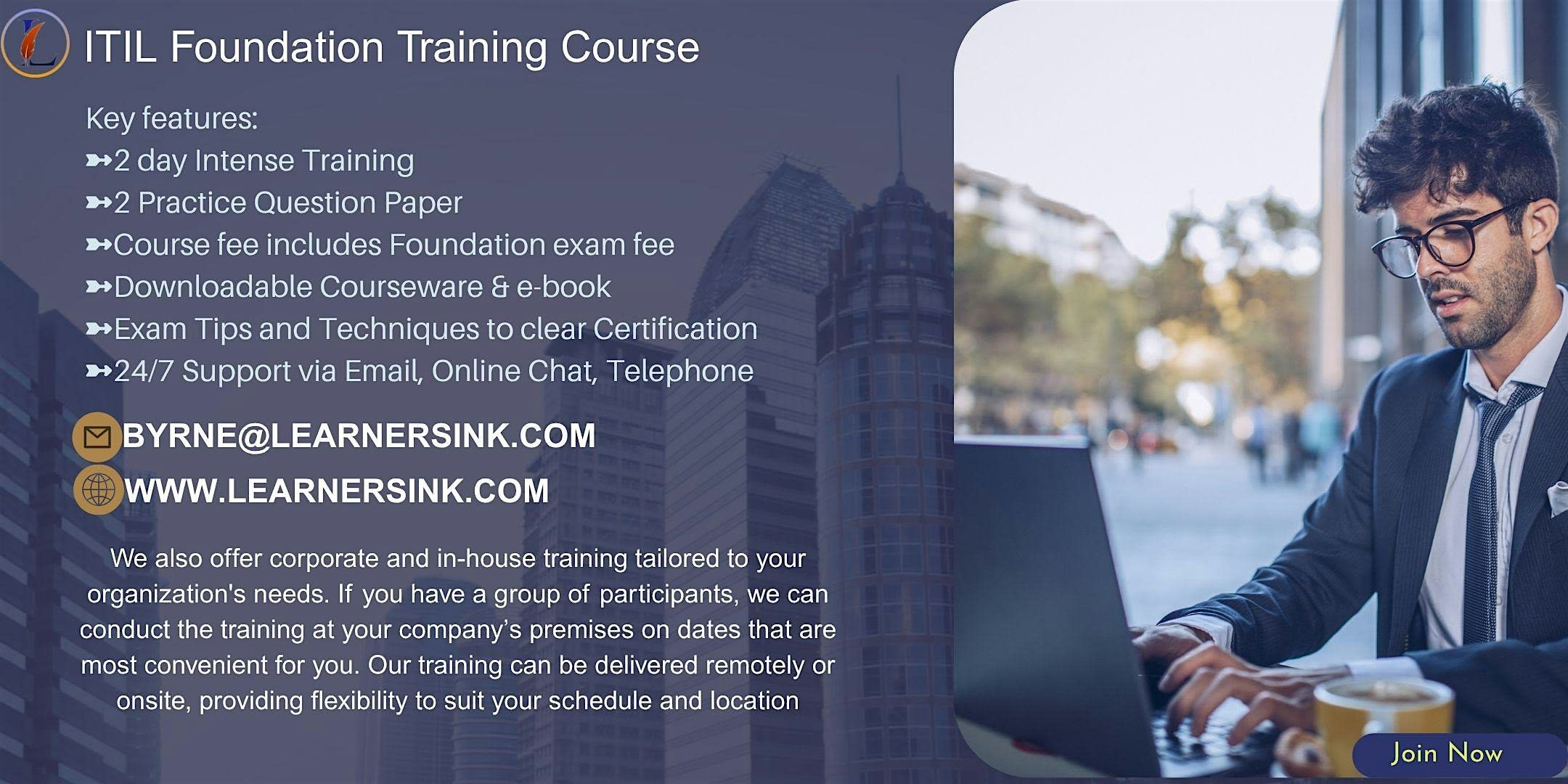 Only a Few Seats Left for ITIL 5 in Akron, OH – Register Today