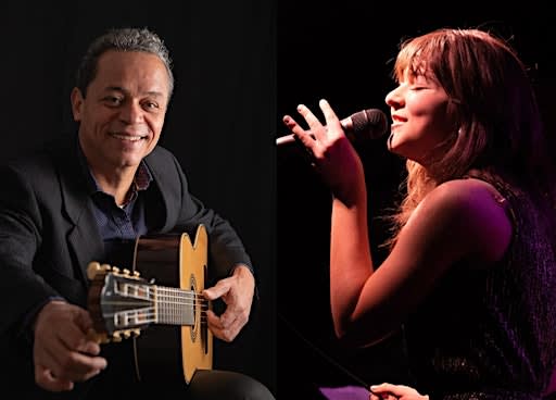 Moises Borges and Ava Preston- Bossa Nova night at the G.A.R.Hall!
