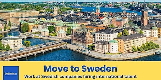 Work in Europe / Sweden - Jobs, Talent Visa and EU Blue Card - CHI