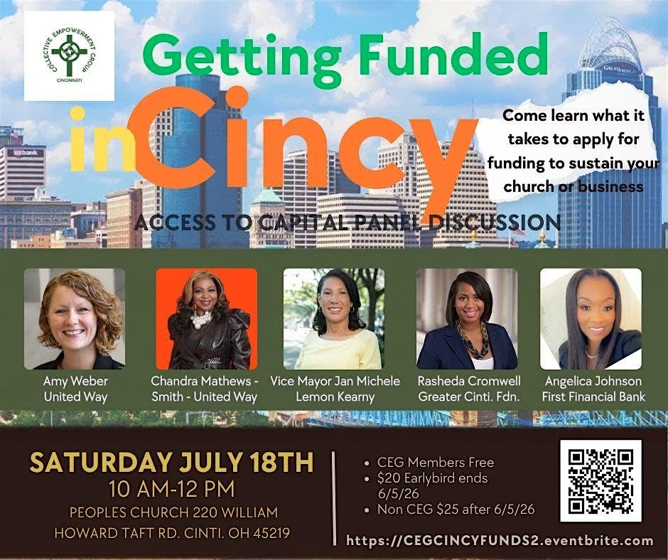 Getting Funded in Cincy