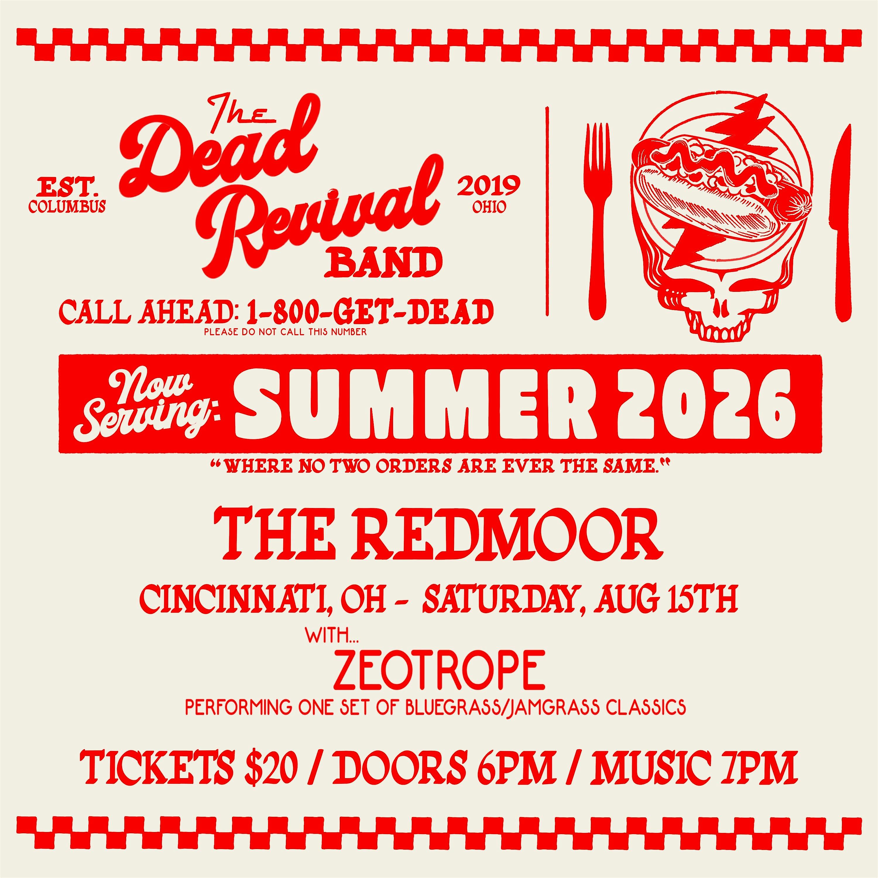 Dead Revival Band Live with Zeotrope