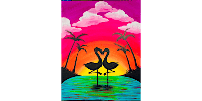 Love in Paradise - Paint and Sip in Cincinnati | Classpop!™