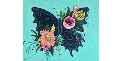 Blossoming Butterfly - Paint and Sip in Cincinnati | Classpop!™