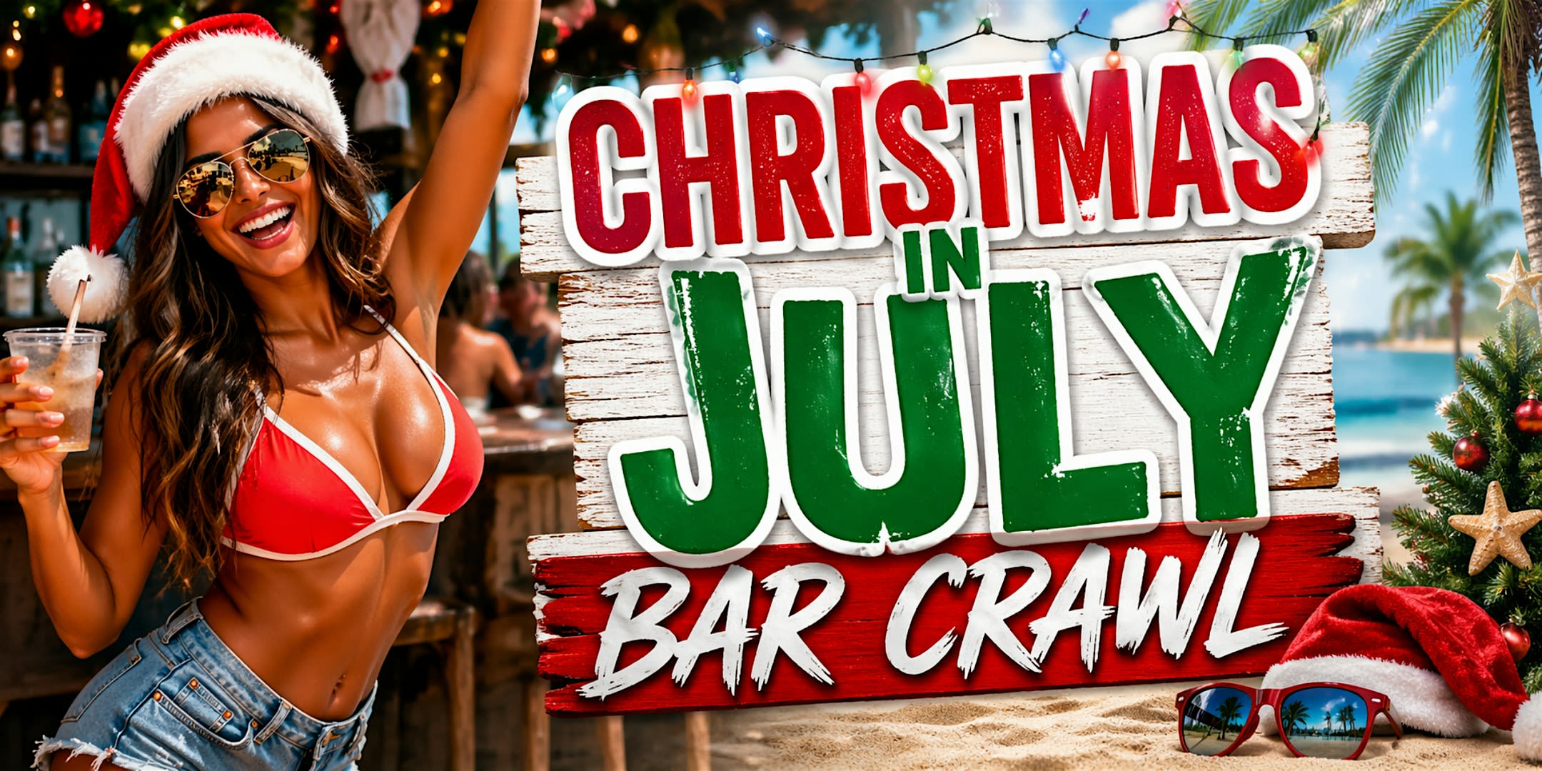 Kalamazoo Christmas in July Bar Crawl 2026