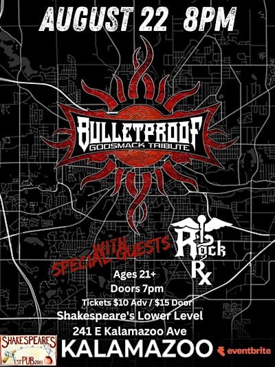 Godsmack Tribute (Bulletproof) w/ Rock Rx