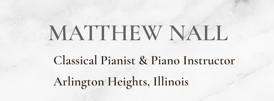 The Piano Studio of Matthew Nall