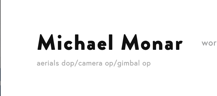 Michael Monar / Monar Aero Inc.