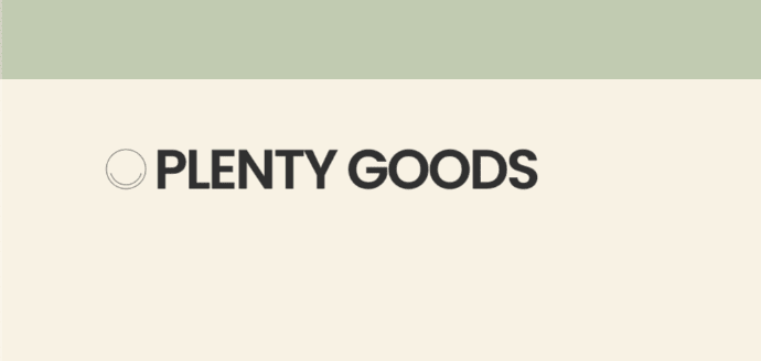  Plenty Goods