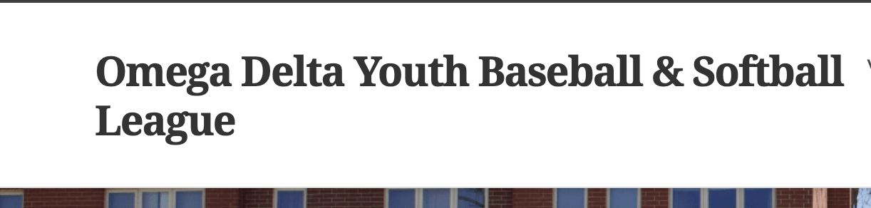 Omega Delta Youth Baseball & Softball League