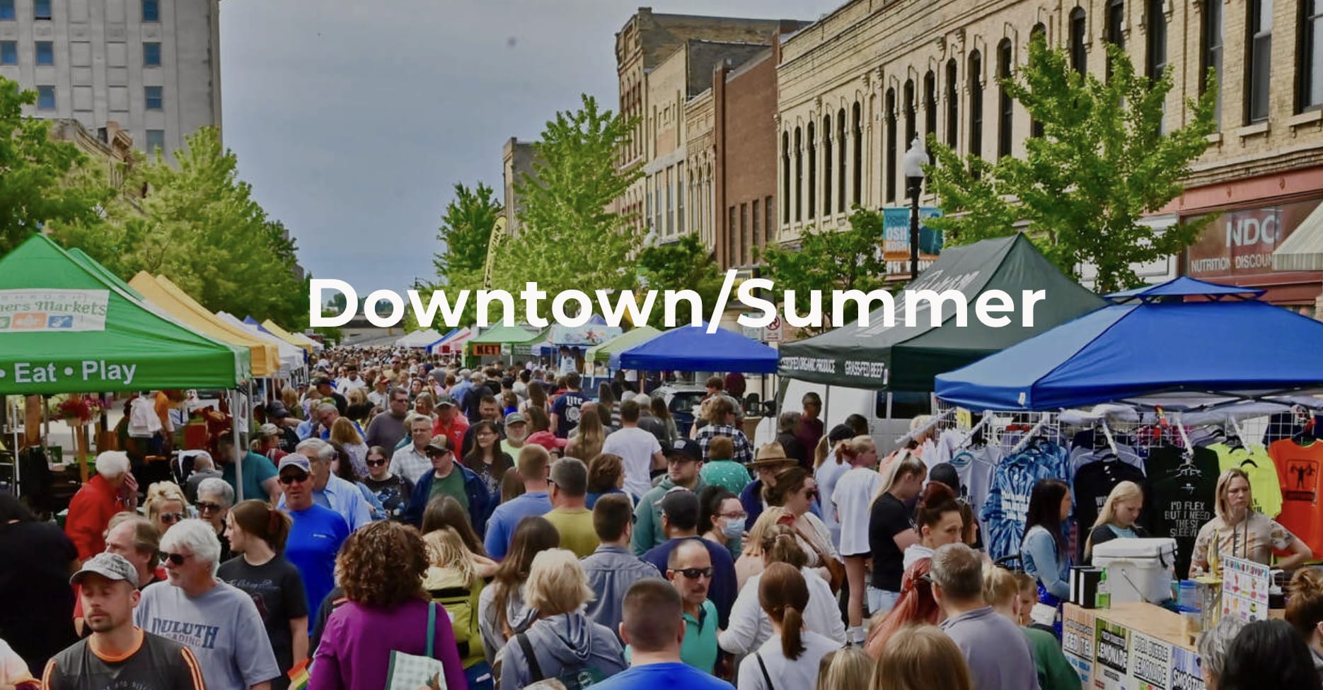 Oshkosh Saturday Farmers Market – 2026 Summer Market Season
