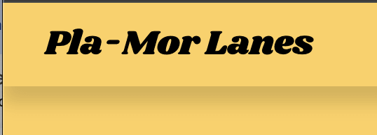 Pla-Mor Lanes