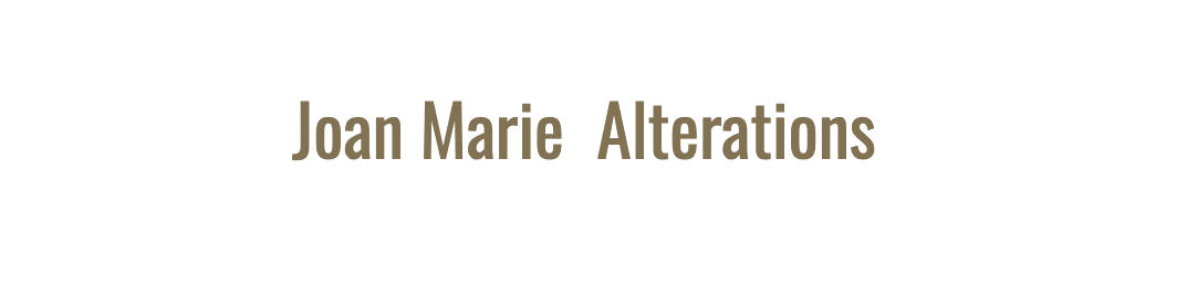 Joan Marie Alterations