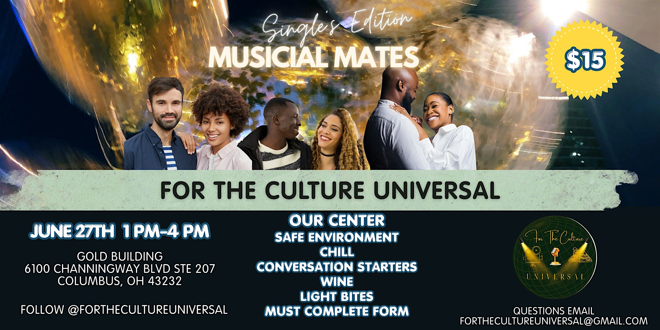 MUSICAL MATES: SINGLES EDITION for Adults 28 and Up
