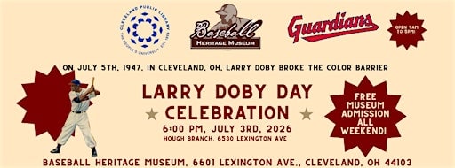 Larry Doby Day Celebration Presentation!!!