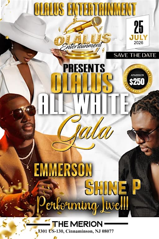 OLALUS ALL WHITE GALA