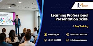 Learning Professional Presentation Skills – 1 Day Training in Green Bay, WI