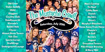 The Mustache Crawl: Chicago's BIGGEST Bar Crawl!
