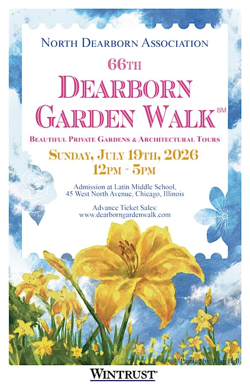 66th Dearborn Garden Walk in Chicago's Near North/Gold Coast