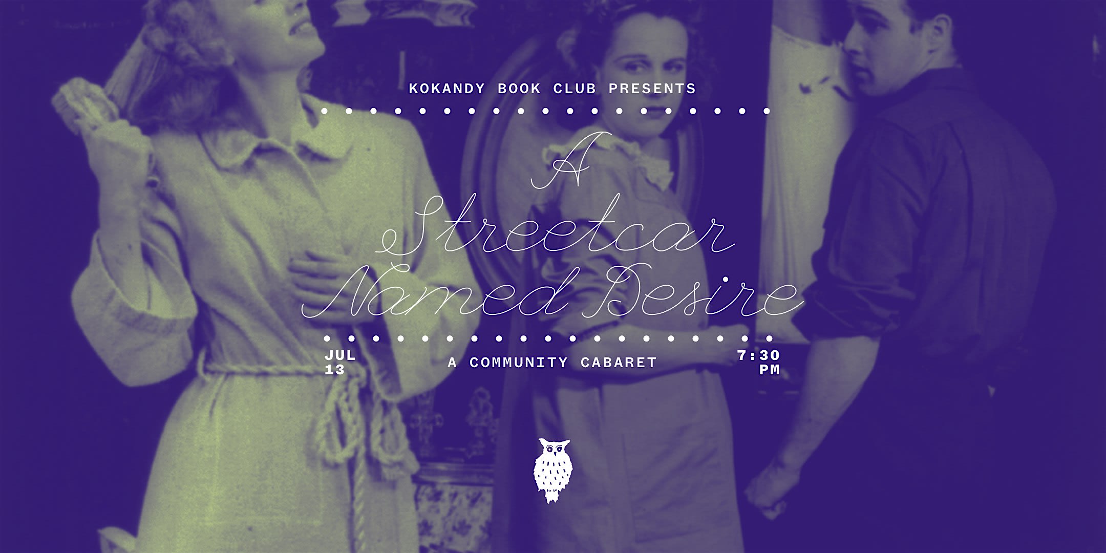 Kokandy Book Club presents: A Streetcar Named Desire