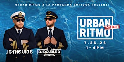 Urban Ritmo Boat Party | 21+ | Live DJ | Full Bar