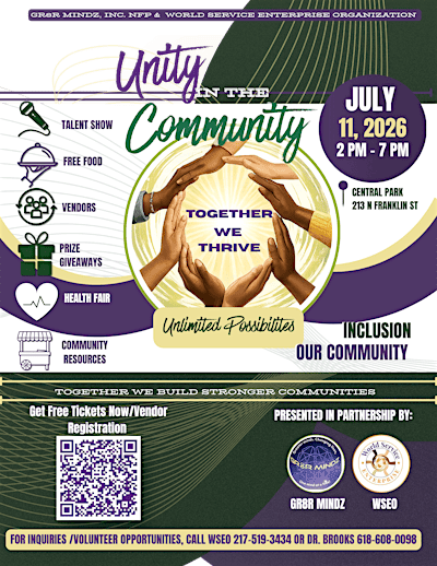 UNITY IN THE COMMUNITY