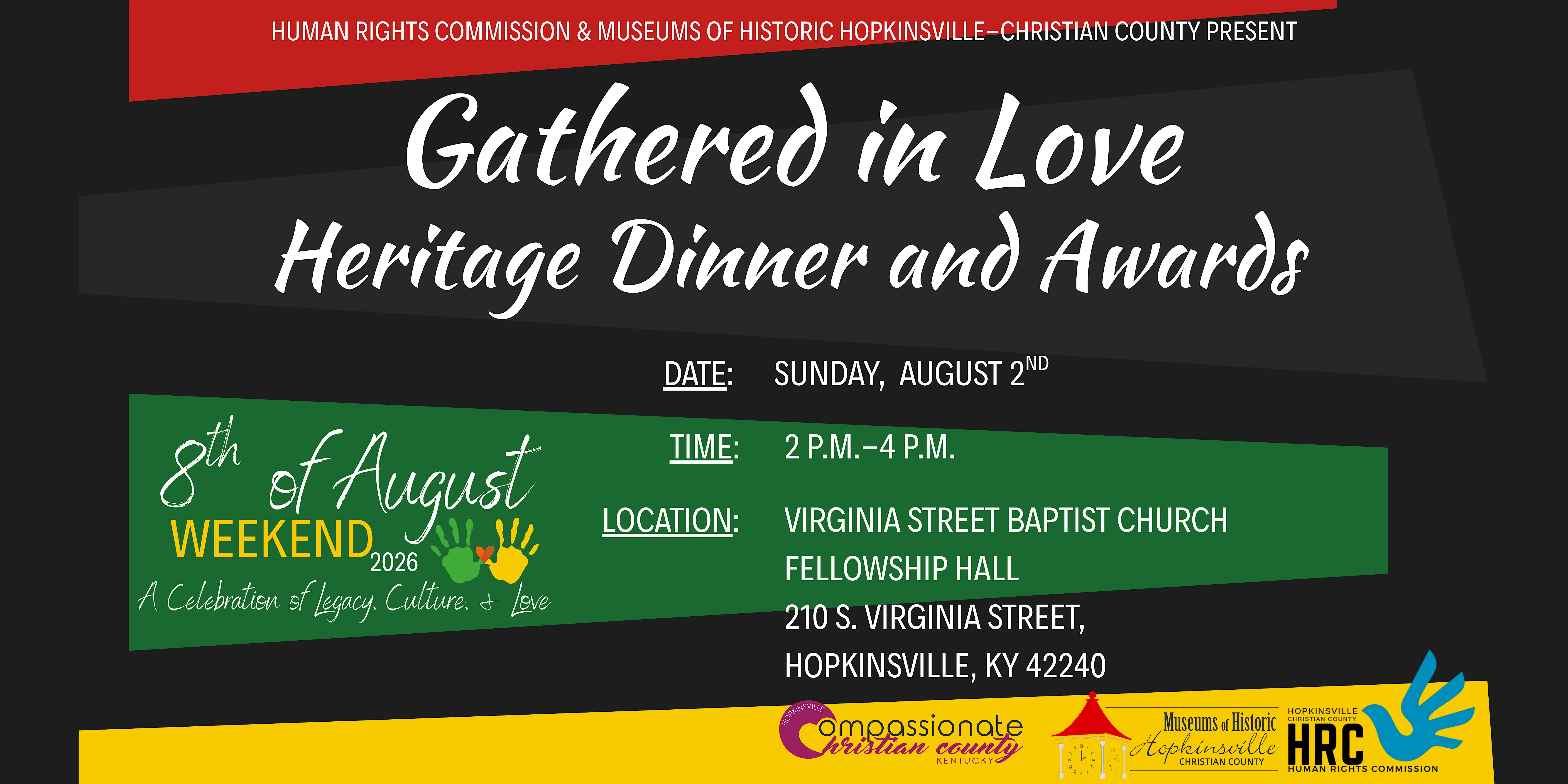 Gathered in Love - Heritage Dinner & Awards