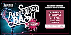 Bartender Bash, Summer 2026
