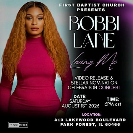 Bobbi Lanes 'Loving Me' Video Release & Stellar Award Nod Celebration