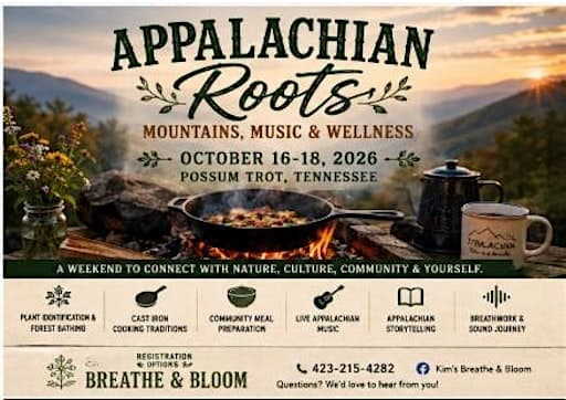 Appalachian Roots: A Breathe & Bloom Retreat