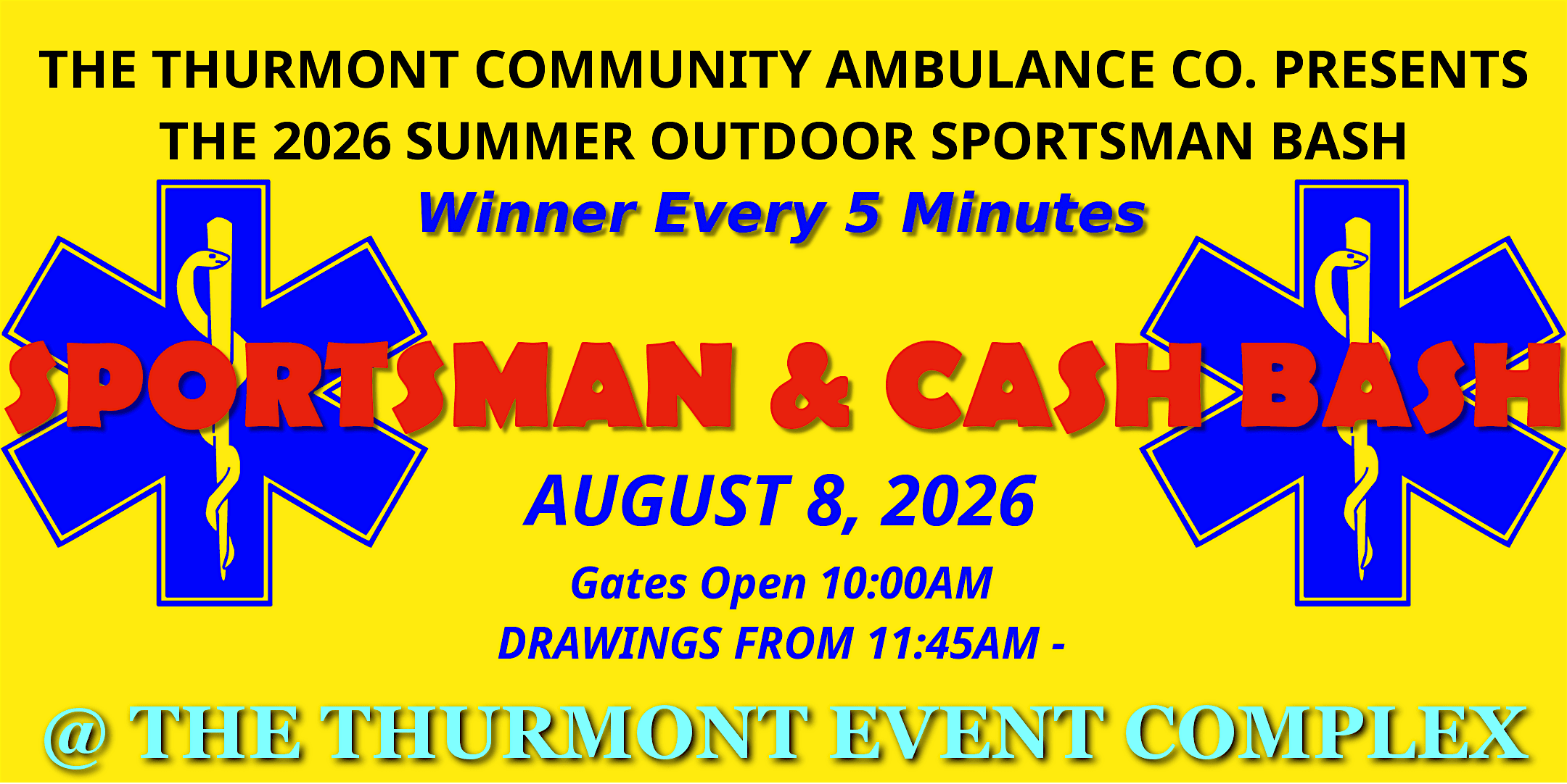 2026 Sportsman Outdoor & CA$H Bash