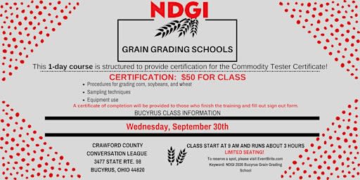NDGI Grain Grading School