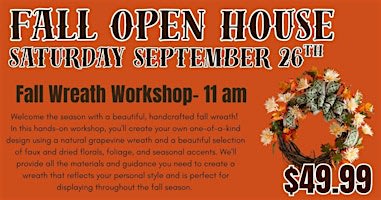 Fall Wreath Workshop