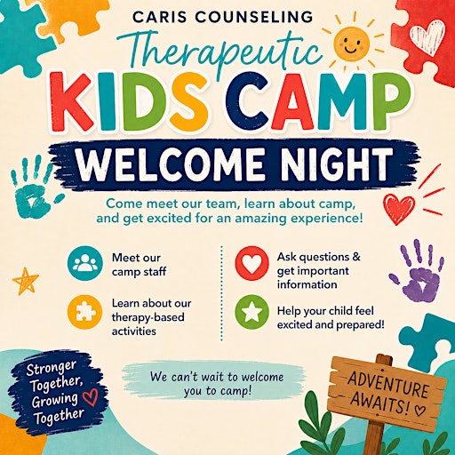 Theraputic Kids Camp Welcome Event
