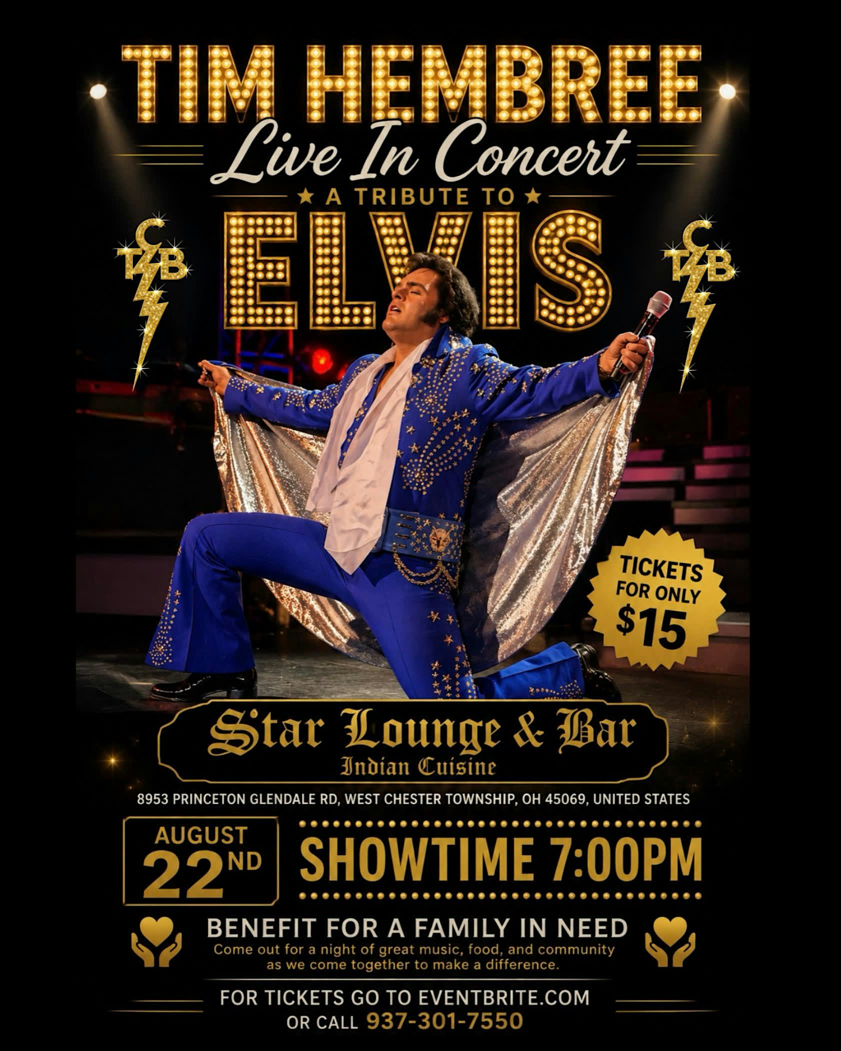 Tim Hembree Live In Concert - Tribute To Elvis