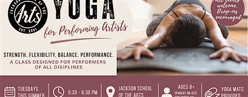 Yoga for Performing Artists class