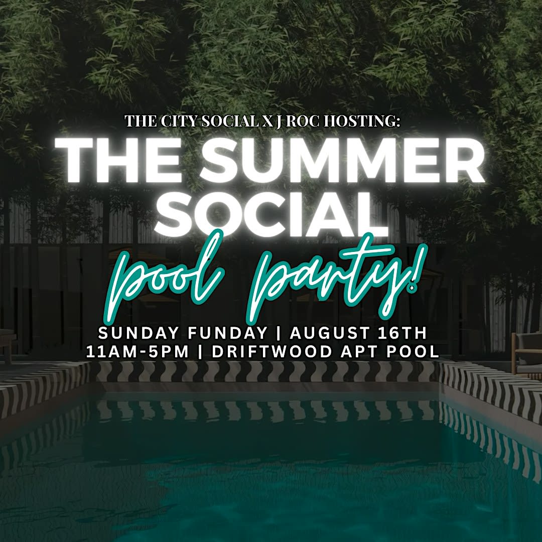 The Summer Social Pool Party