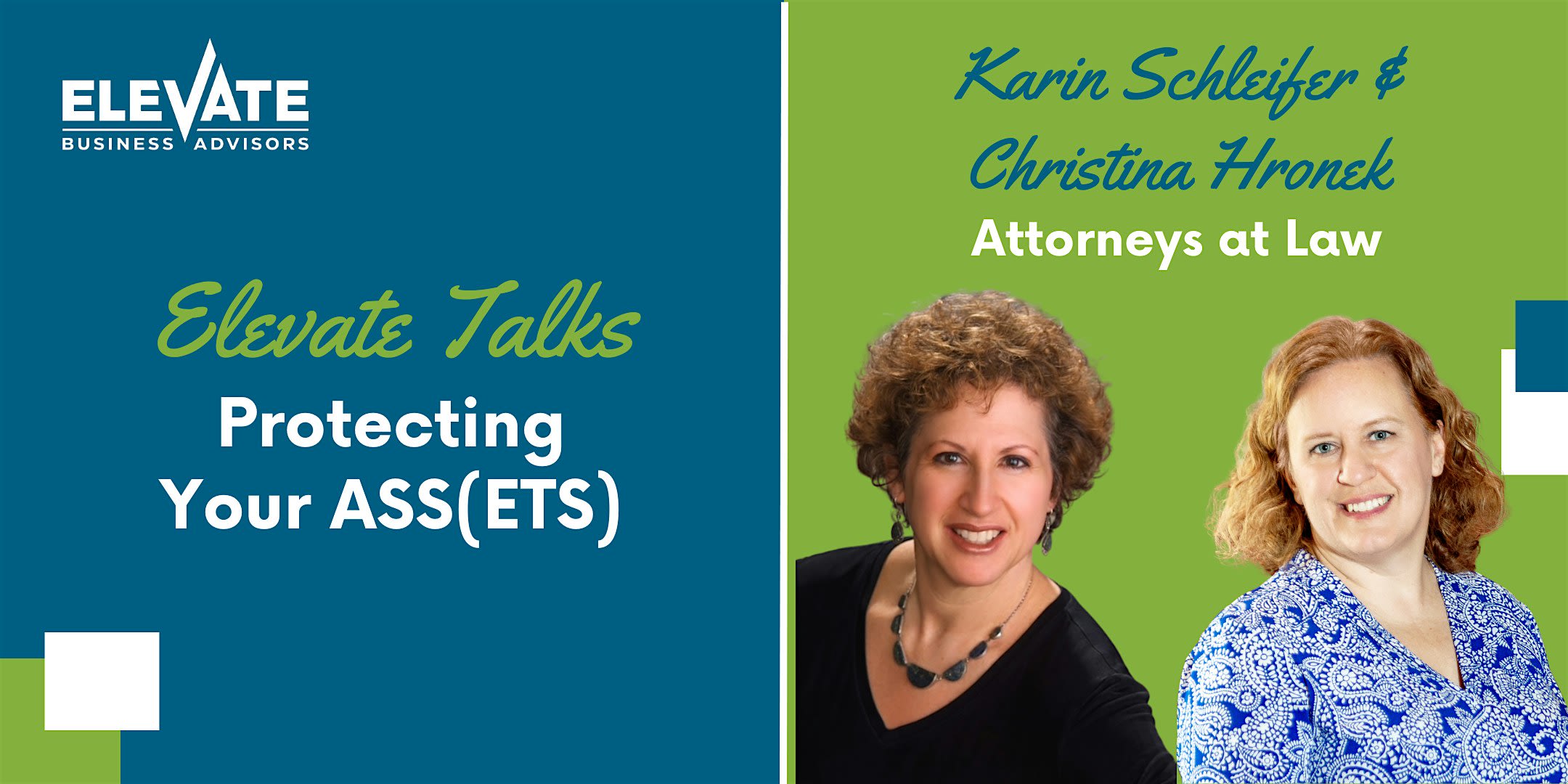 Elevate Talks: Protecting Your ASS(ETS)