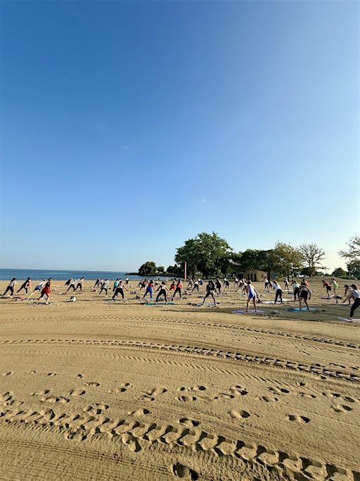 6th Annual Barre on the Beach at Edgewater