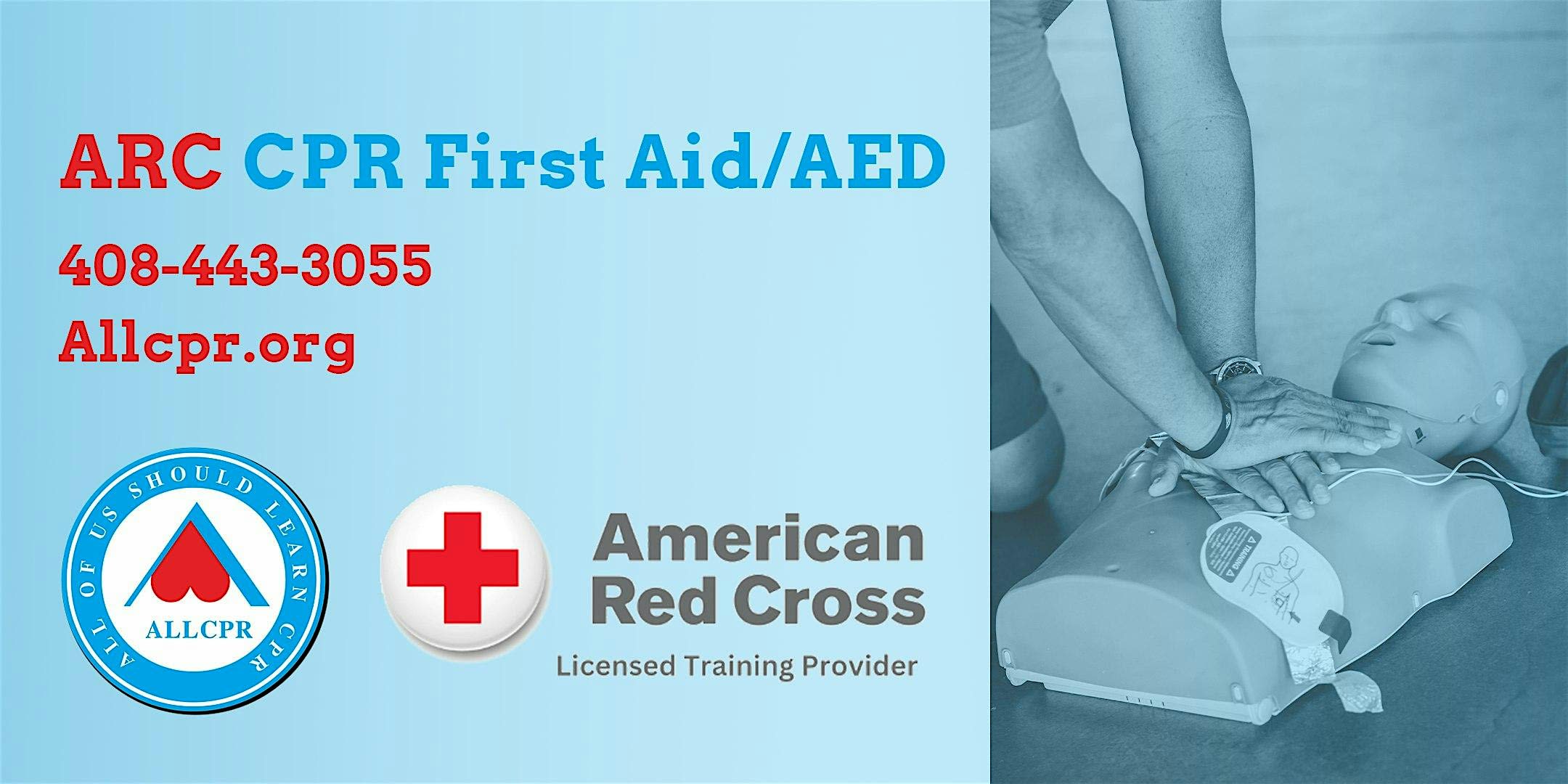 Red Cross Adult&Pediatric First Aid/CPR/AED class in Cleveland