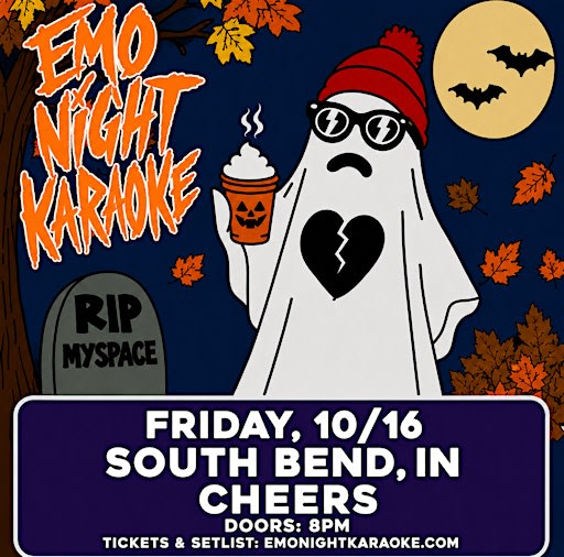 Emo Night Karaoke  @ Cheers Pub South Bend