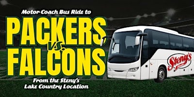 Steny's Lake Country | Motor Coach Bus to Packers vs Falcons