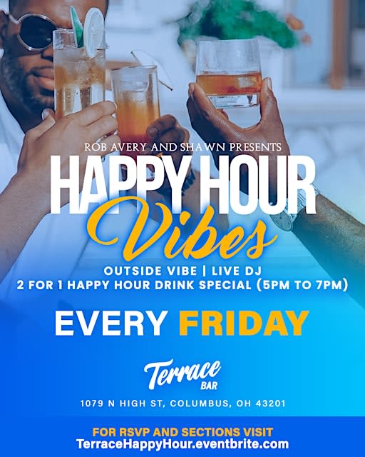 HAPPY HOUR VIBES @TERRACE BAR