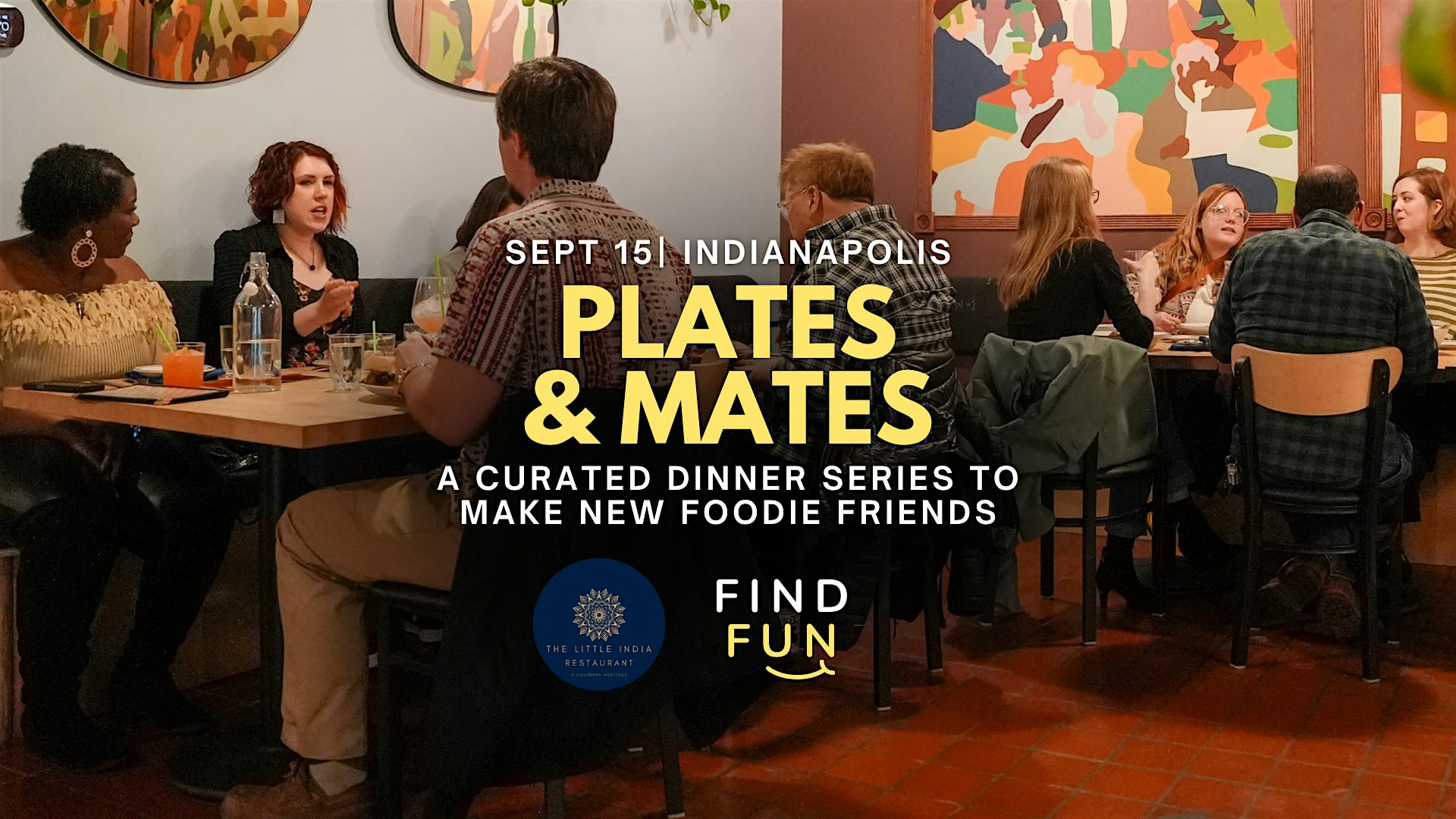 Plates and Mates | Make New Foodie Friends | Indian| Indianapolis