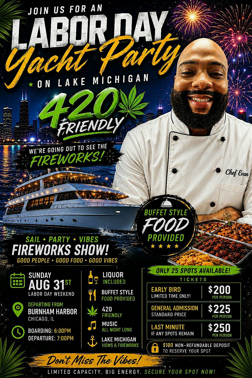 Labor Day Bost Cruise Party