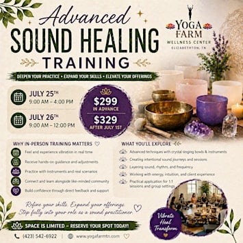 Advanced Sound Healing Training