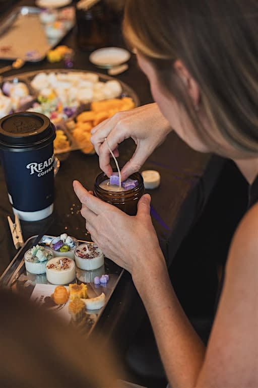 Fall Candle Making Workshop at Reading Coffee Company