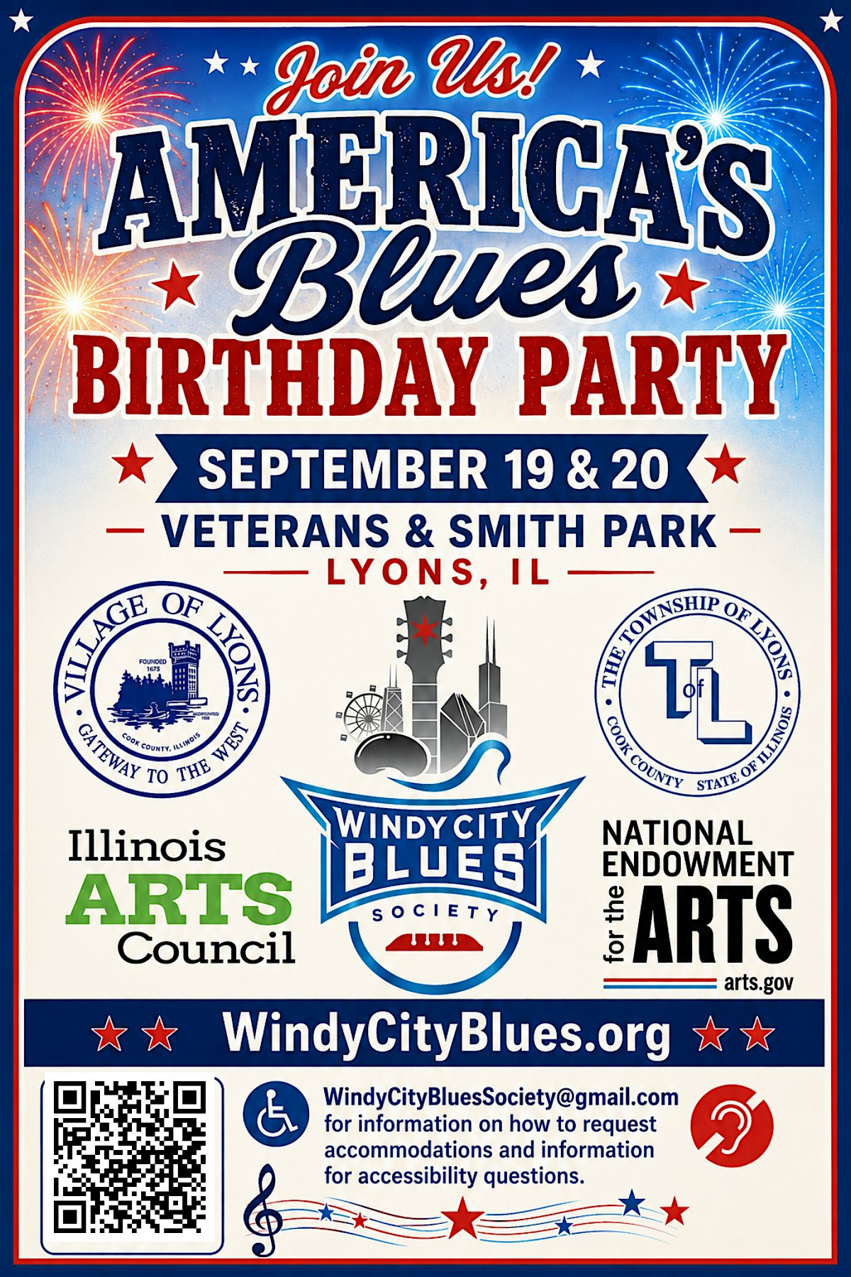 America's Blues Birthday Party