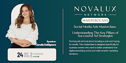 Social Media Ads Masterclass:  Key Pillars of Successful Ad Strategies