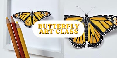 Butterfly Art Class: Monarch Butterfly
